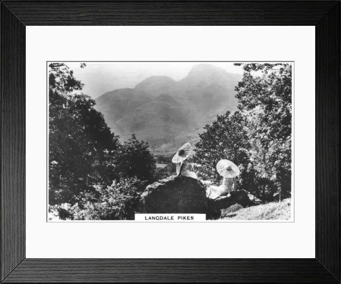 Framed Print : Langdale Pikes, Cumbria, 1936 Framed Print : Langdale Pikes, Cumbria, 1936