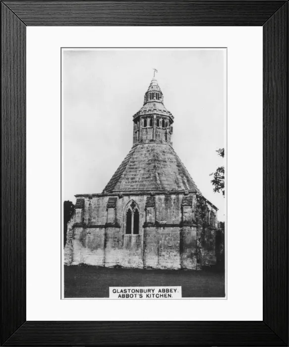 Framed Print : Abbots kitchen, Glastonbury Abbey, 1936 Framed Print : Abbots kitchen, Glastonbury Abbey, 1936