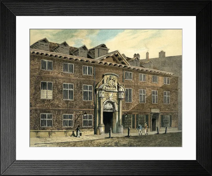 Framed Print : Blackwell Hall, City of London, 1886 Framed Print : Blackwell Hall, City of London, 1886