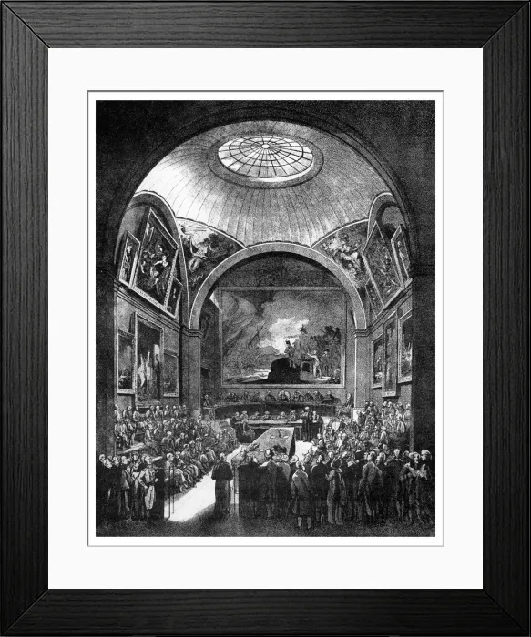 Framed Print : Common Council Chamber, Guildhall, City of London, 1886. Artist: William Griggs Framed Print : Common Council Chamber, Guildhall, City of London, 1886. Artist: William Griggs