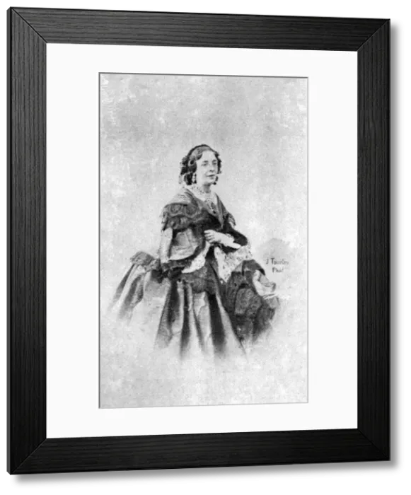 Framed Print : Virginie Dejazet, French actress, c1845-1875 Framed Print : Virginie Dejazet, French actress, c1845-1875
