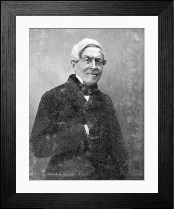 Framed Print : Jules Michelet, French historian, c1860-1874 Framed Print : Jules Michelet, French historian, c1860-1874