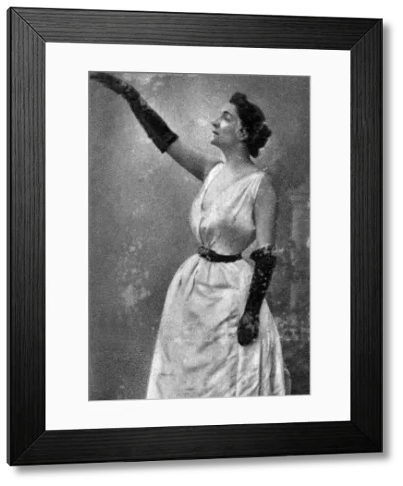 Framed Print : Yvette Guilbert, French cabaret singer and actress, 1913 Framed Print : Yvette Guilbert, French cabaret singer and actress, 1913