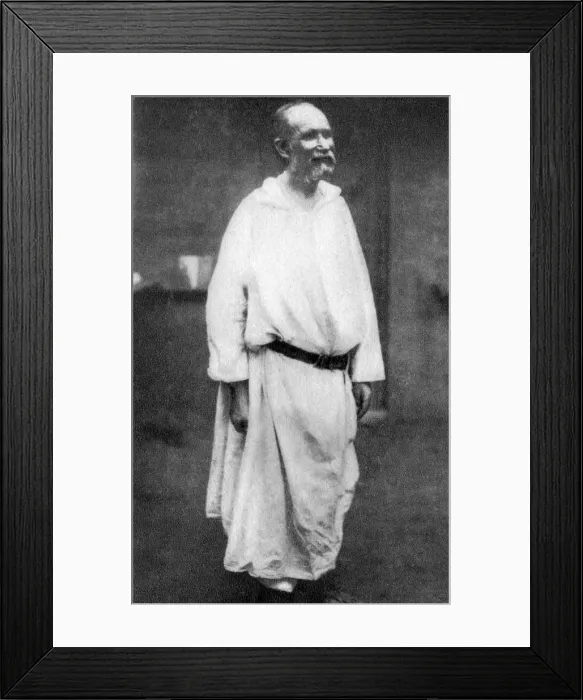 Framed Print : Charles de Foucauld, French Catholic priest and missionary, 1915 Framed Print : Charles de Foucauld, French Catholic priest and missionary, 1915