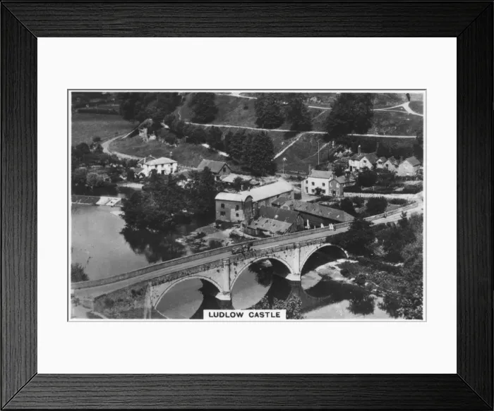 Framed Print : Ludlow Castle, 1936