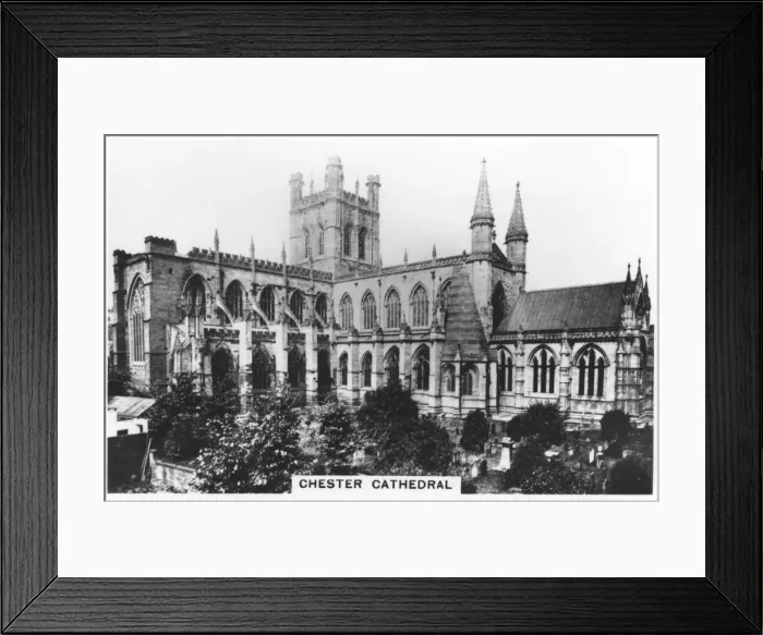 Framed Print : Chester Cathedral, 1936 Framed Print : Chester Cathedral, 1936