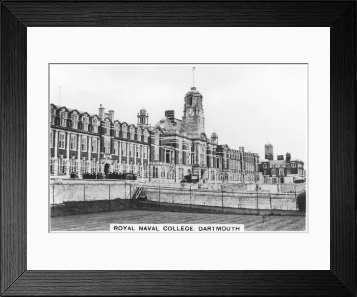 Framed Print : Royal Naval College, Dartmouth, 1937 Framed Print : Royal Naval College, Dartmouth, 1937