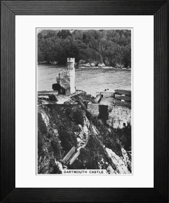 Framed Print : Dartmouth Castle, 1937 Framed Print : Dartmouth Castle, 1937