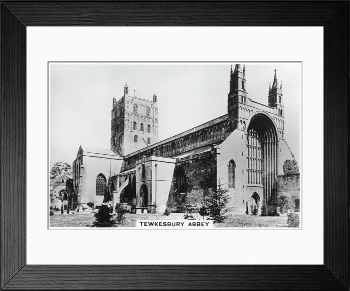 Framed Print : Tewkesbury Abbey, 1937 Framed Print : Tewkesbury Abbey, 1937