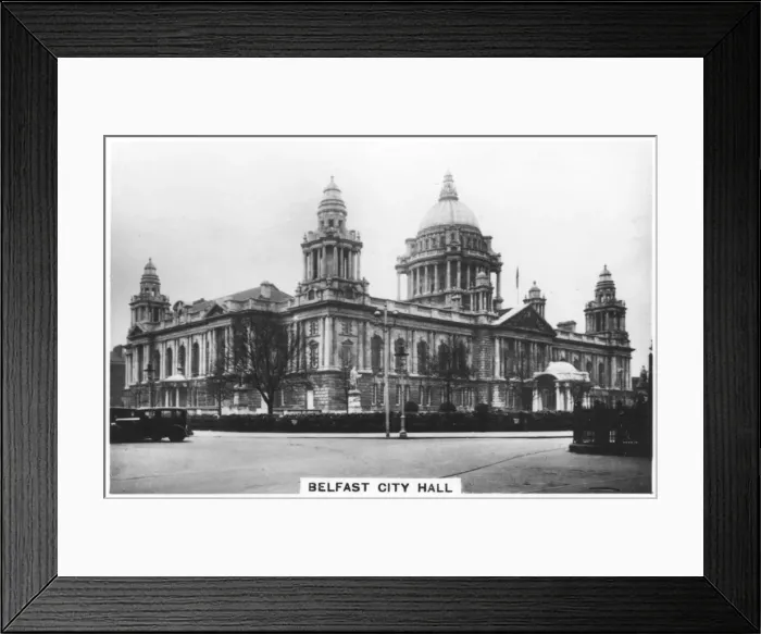 Framed Print : Belfast City Hall, 1937 Framed Print : Belfast City Hall, 1937