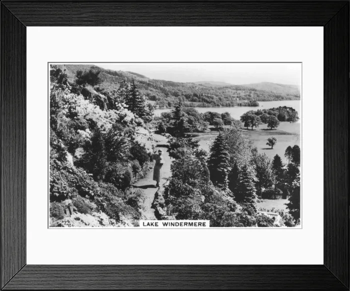 Framed Print : Lake Windermere, 1937 Framed Print : Lake Windermere, 1937