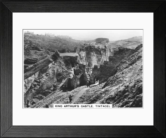Framed Print : King Arthurs Castle, Tintagel, 1937 Framed Print : King Arthurs Castle, Tintagel, 1937
