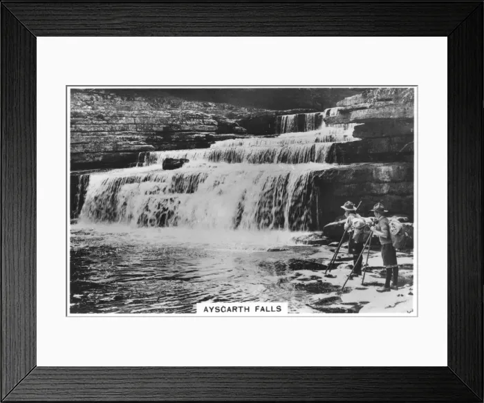 Framed Print : Aysgarth Falls, Wensleydale, Yorkshire Dales, 1937 Framed Print : Aysgarth Falls, Wensleydale, Yorkshire Dales, 1937