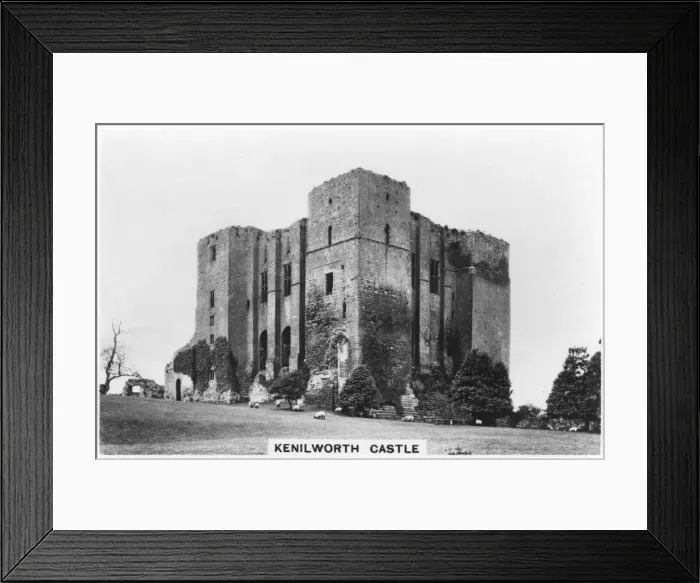 Framed Print : Kenilworth Castle, Warwickshire, 1937 Framed Print : Kenilworth Castle, Warwickshire, 1937