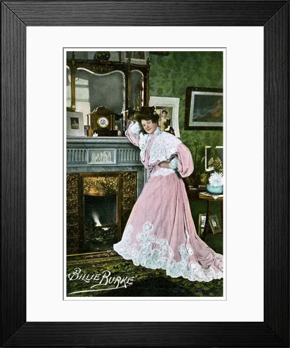 Framed Print : Billie Burke, American actress, c1903-1919 Framed Print : Billie Burke, American actress, c1903-1919
