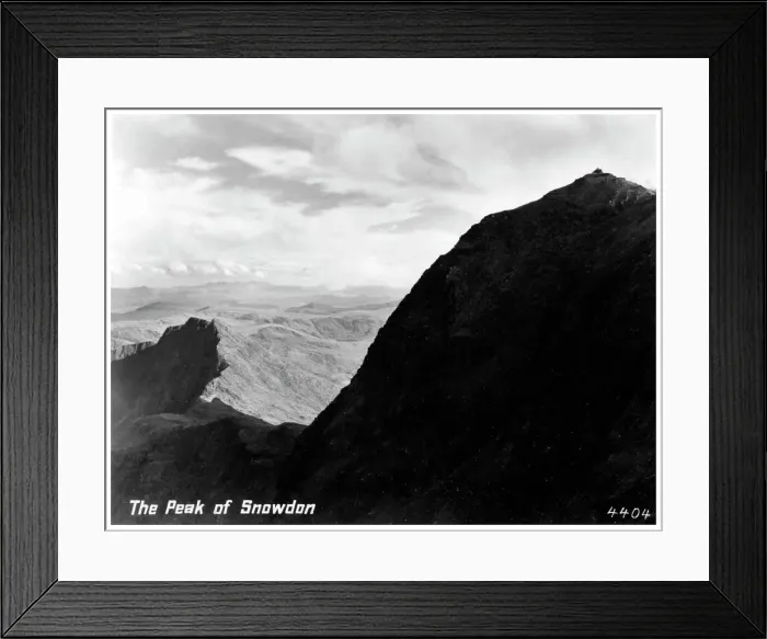 Framed Print : The Peak of Snowdon, Wales Framed Print : The Peak of Snowdon, Wales