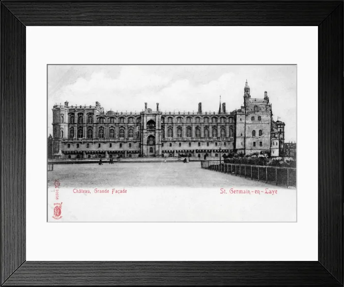 Framed Print : Facade of the Chateau of St Germain-en-Laye, France Framed Print : Facade of the Chateau of St Germain-en-Laye, France