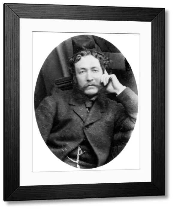 Framed Print : Portrait of a man, c1880-1909(?). Creator: John Chancellor Framed Print : Portrait of a man, c1880-1909(?). Creator: John Chancellor