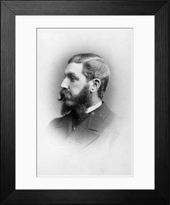 Framed Print : Portrait of a man, c1880-1909(?). Artist: Elliott & Fry Framed Print : Portrait of a man, c1880-1909(?). Artist: Elliott & Fry