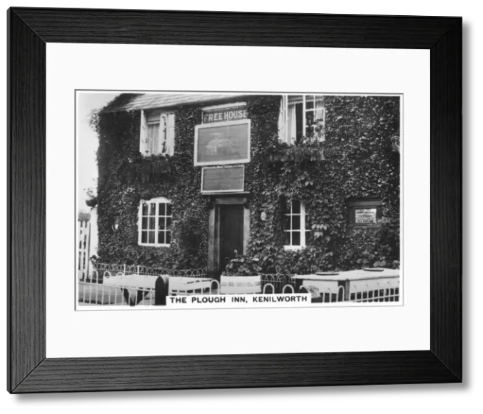 Framed Print : The Plough Inn, Kenilworth, Warwickshire, 1937 Framed Print : The Plough Inn, Kenilworth, Warwickshire, 1937