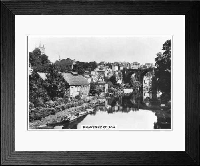 Framed Print : Knaresborough, North Yorkshire, 1937 Framed Print : Knaresborough, North Yorkshire, 1937