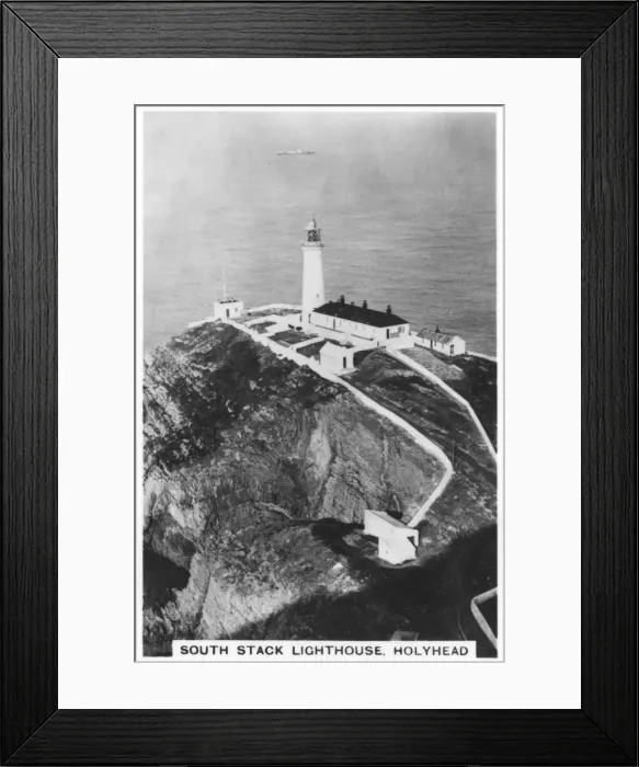 Framed Print : South Stack Lighthouse, Holyhead, Wales, 1937
