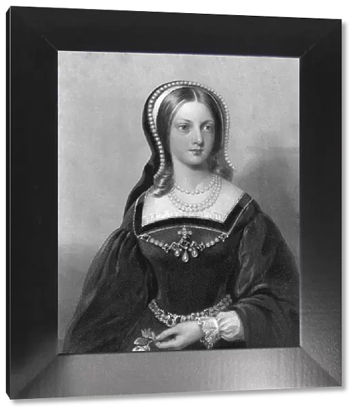 Lady Jane Grey, Queen of England. Artist: W Holl