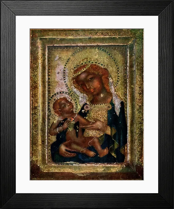 Framed Print : Rome Madonna, c1360 (1955) Framed Print : Rome Madonna, c1360 (1955)