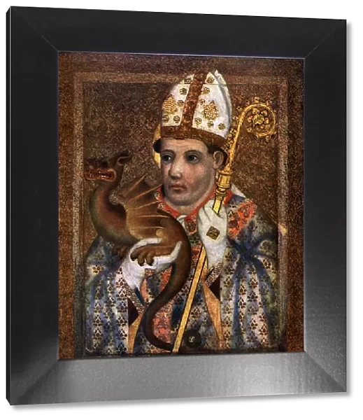 St Hilary, 1365-1367 (1955). Artist: Master Theodoric