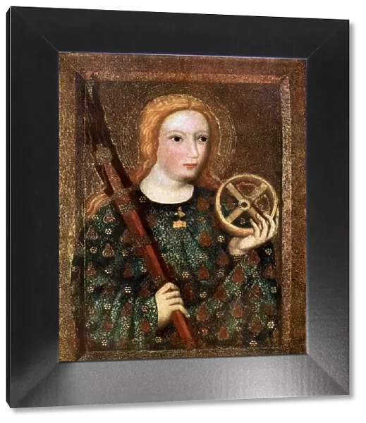 St Catherine, 1365-1367 (1955). Artist: Master Theodoric