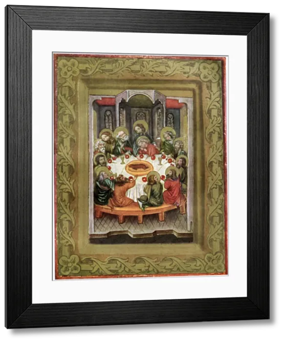 Framed Print : The Last Supper, after 1420 (1955)