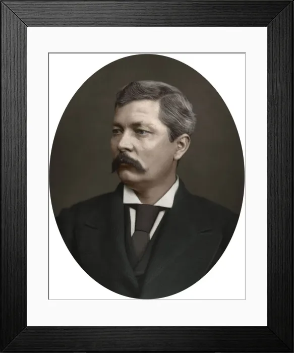 Framed Print : Henry Morton Stanley, African explorer, 1880. Artist: Lock & Whitfield Framed Print : Henry Morton Stanley, African explorer, 1880. Artist: Lock & Whitfield