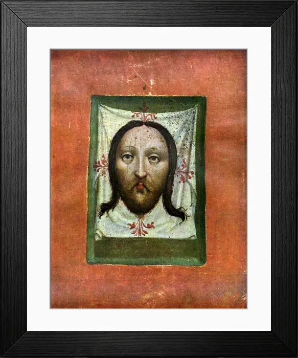 Framed Print : Vera Icon, back panel of the Viennese Madonna, c1470 (1955) Framed Print : Vera Icon, back panel of the Viennese Madonna, c1470 (1955)