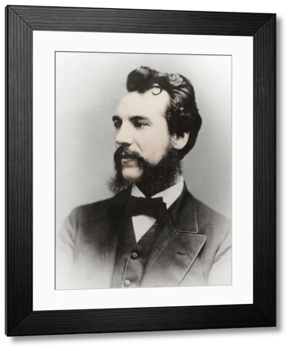 Framed Print : Alexander Graham Bell, Scottish-born American inventor, 19th century Framed Print : Alexander Graham Bell, Scottish-born American inventor, 19th century