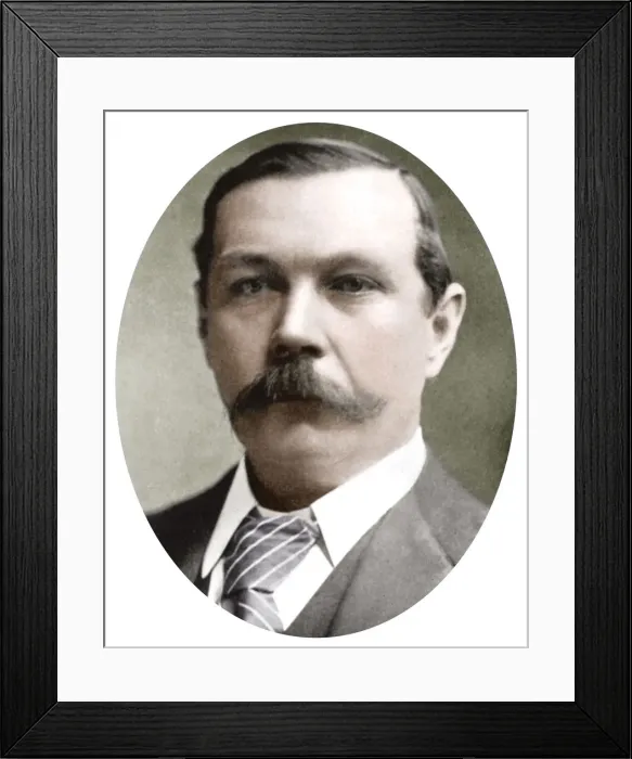 Framed Print : Arthur Conan Doyle, Scottish writer, c1900 Framed Print : Arthur Conan Doyle, Scottish writer, c1900