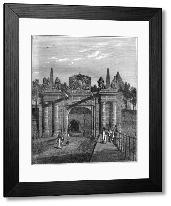 Framed Print : The Gate of Saverne, near Strasbourg, France, 1882-1884. Artist: Levy Framed Print : The Gate of Saverne, near Strasbourg, France, 1882-1884. Artist: Levy