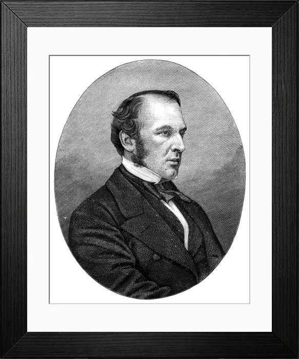 Framed Print : Charles John Canning (1812-1862), 1st Earl Canning, Governor-General of India Framed Print : Charles John Canning (1812-1862), 1st Earl Canning, Governor-General of India