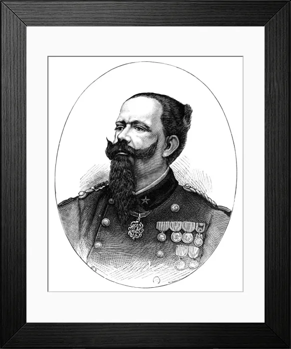 Framed Print : Victor Emmanuel II (1820-1878), King of Italy Framed Print : Victor Emmanuel II (1820-1878), King of Italy