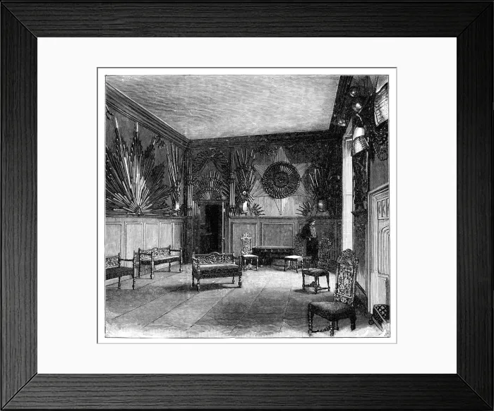 Framed Print : The Guard Room, St Jamess Palace, London Framed Print : The Guard Room, St Jamess Palace, London