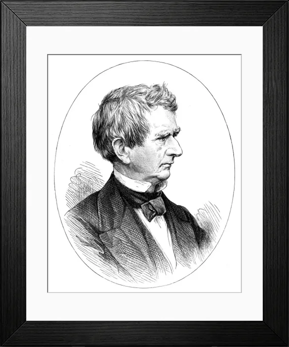 Framed Print : William Henry Seward (1801-1872), American politician Framed Print : William Henry Seward (1801-1872), American politician