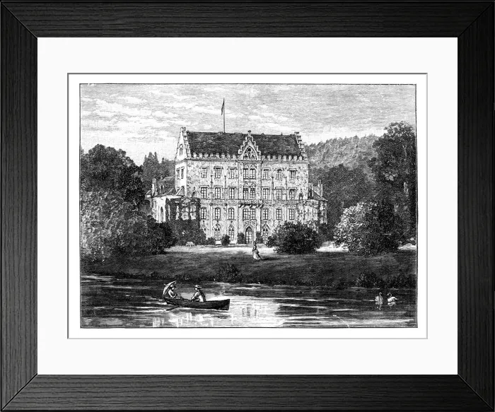 Framed Print : Reinhardsbrunn, near Gotha, Germany Framed Print : Reinhardsbrunn, near Gotha, Germany