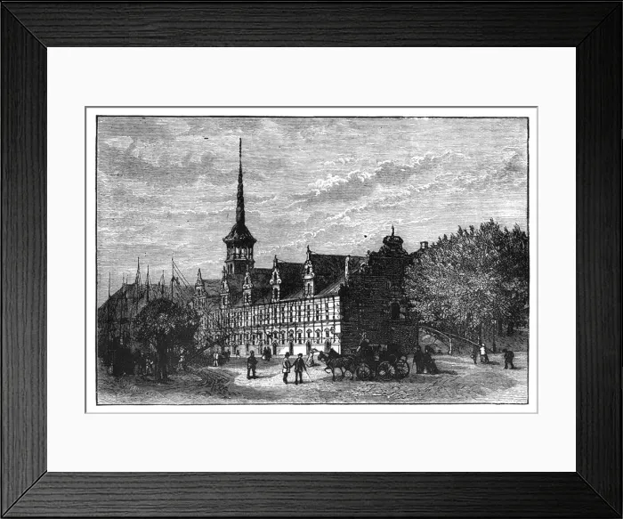 Framed Print : The Exchange, Copenhagen, Denmark Framed Print : The Exchange, Copenhagen, Denmark
