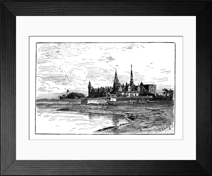 Framed Print : Kronborg Castle, Elsinore, Denmark