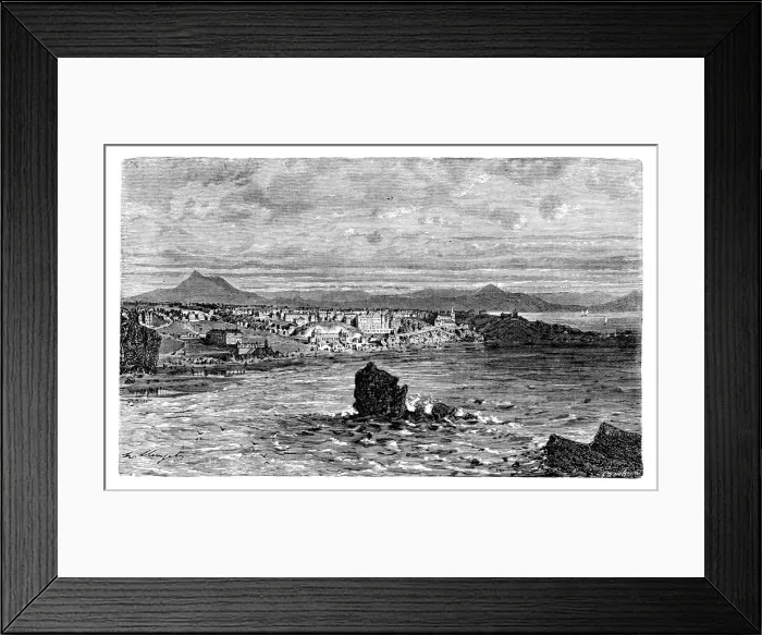Framed Print : Biarritz, France Framed Print : Biarritz, France
