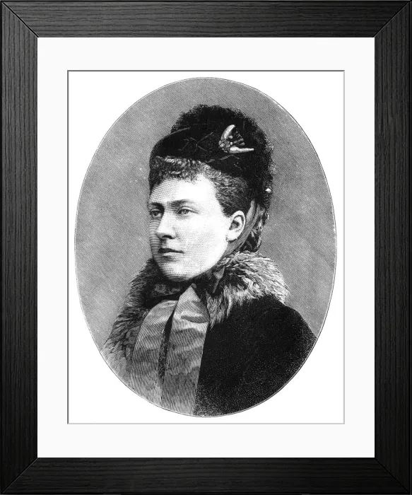 Framed Print : Princess Helena (1846-1923)
