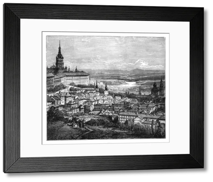 Framed Print : Prague, Czechoslovakia Framed Print : Prague, Czechoslovakia