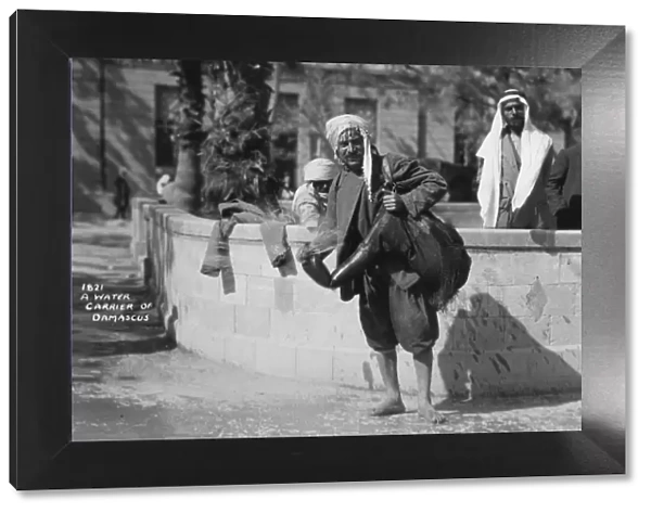 A water carrier in Damascus, Syria, c1920s-c1930s(?)