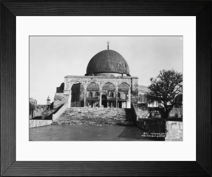 Framed Print : The Dome of the Rock, Jerusalem, c1920s-c1930s(?) Framed Print : The Dome of the Rock, Jerusalem, c1920s-c1930s(?)
