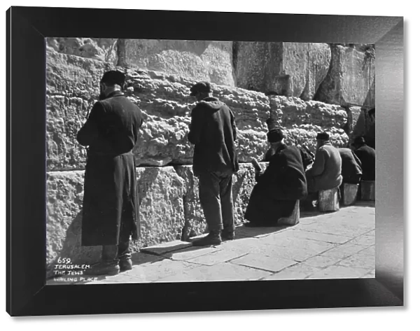 The Wailing Wall, Jerusalem, c1920s-c1930s(?)