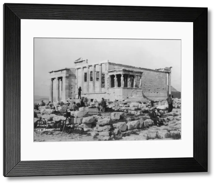 Framed Print : Erechtheion, Athens, Greece, c1920s-c1930s(?) Framed Print : Erechtheion, Athens, Greece, c1920s-c1930s(?)